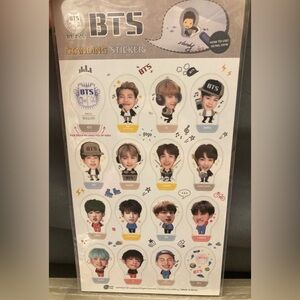 BTS Standing Sticker Sheet